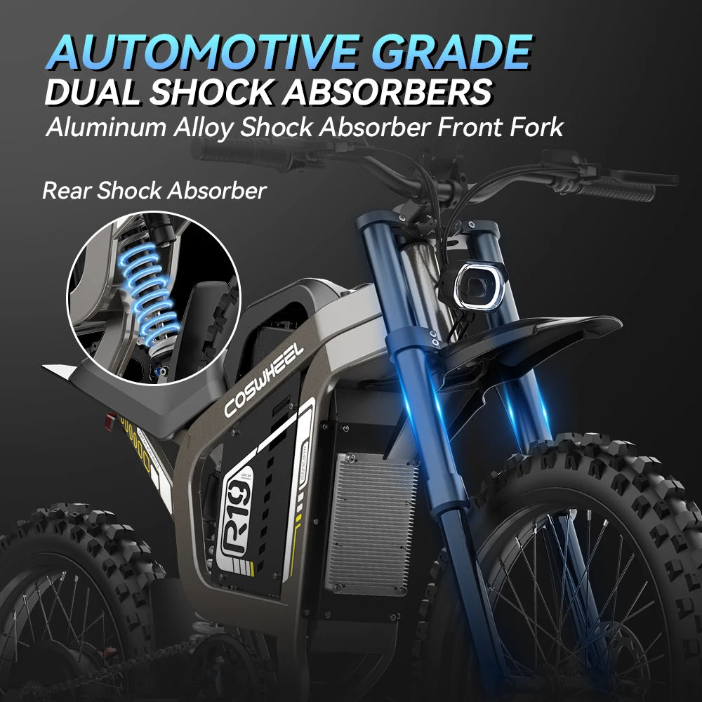 MOOBELO R19 Max Electric Off Road Ebike 3000W Brushless