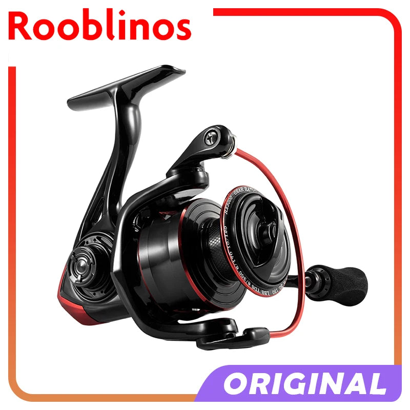 Fishing Spinning Reel With Gear Ratio 5 To 1 Ocean