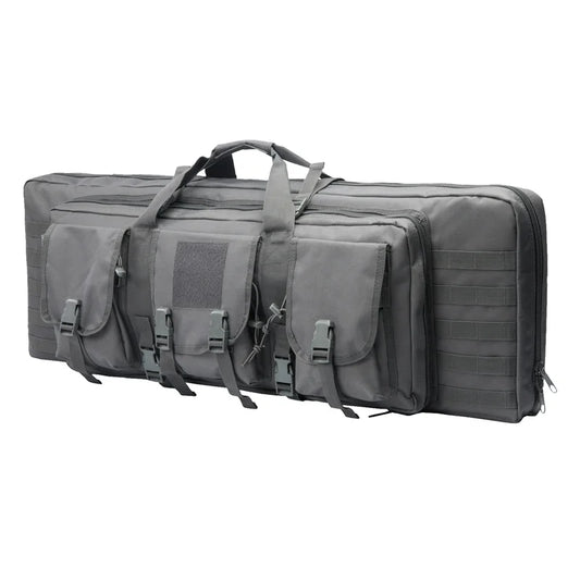 LQARMY Tactical Double Rifle Case Molle Sniper Gun Bag