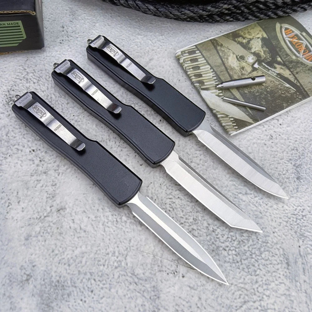 UTX-70 pocket knife camping multi-functional EDC knife outdoor hiking survival self-defense knife, tactical knife, hunting knife