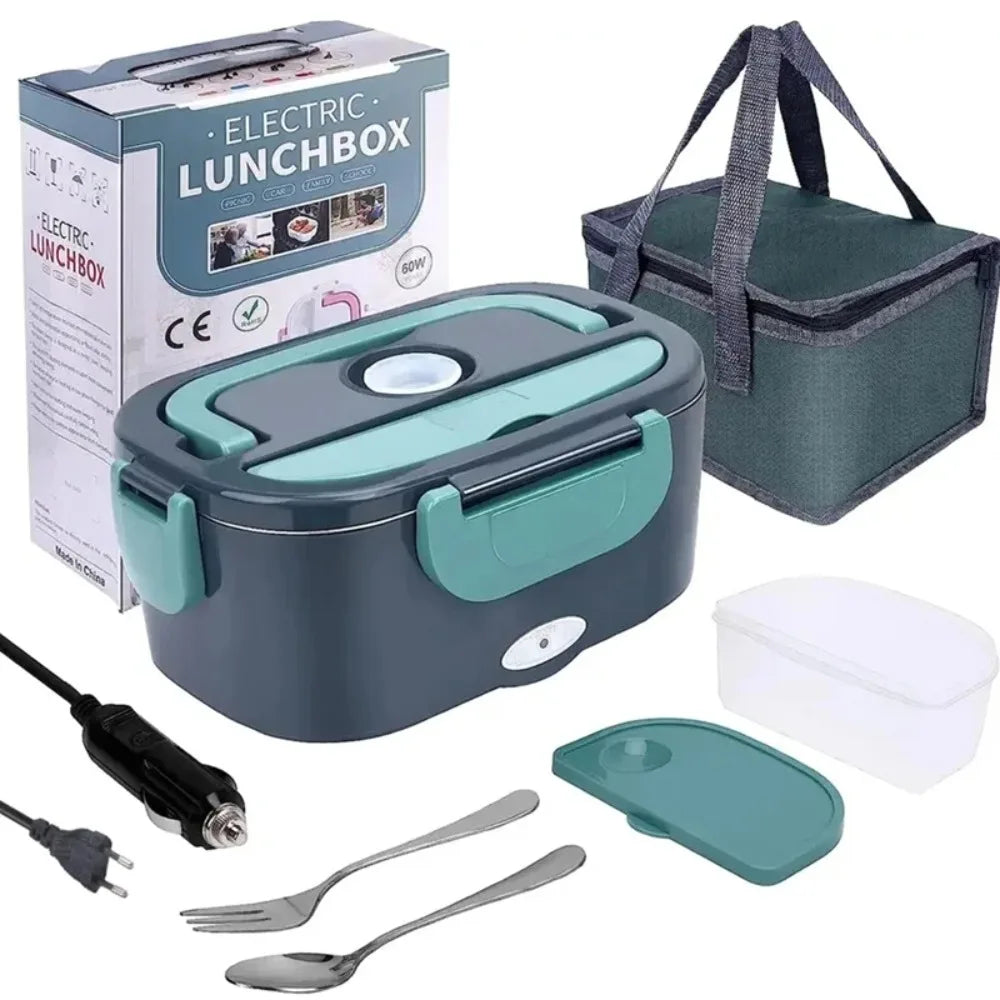 60W Electric Lunch Box Warmer Portable For Car And Home