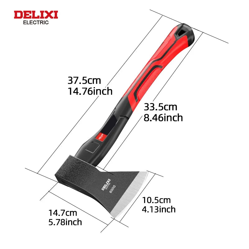 Delixi Electric Chopping Axe Blade Cover Non Slip Handle