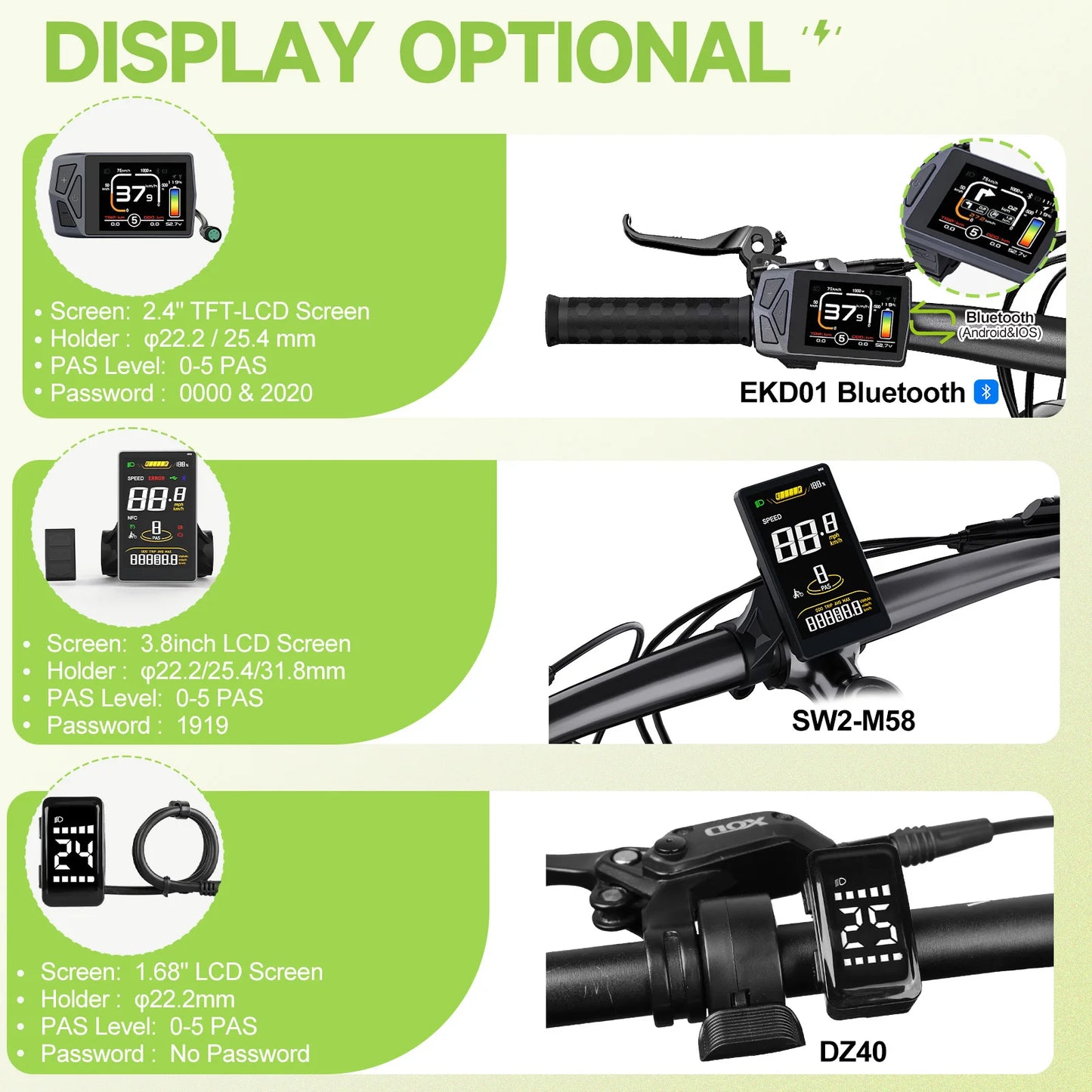 Tongsheng TSDZ8 TSDZ2B Ebike Kit 36V 250W 48V 500W 750W Electric Bicycle Central Mid Motor With Torque Sensor 13Ah 20Ah Battery