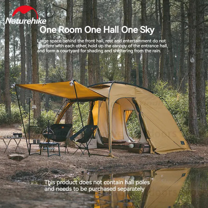 Naturehike Dune Two Person Four Season Ultralight Tent Chimney Window
