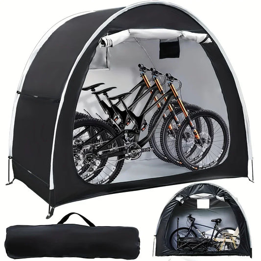 Foldable Outdoor Bicycle Storage Tent Waterproof Shelter For Road Bikes
