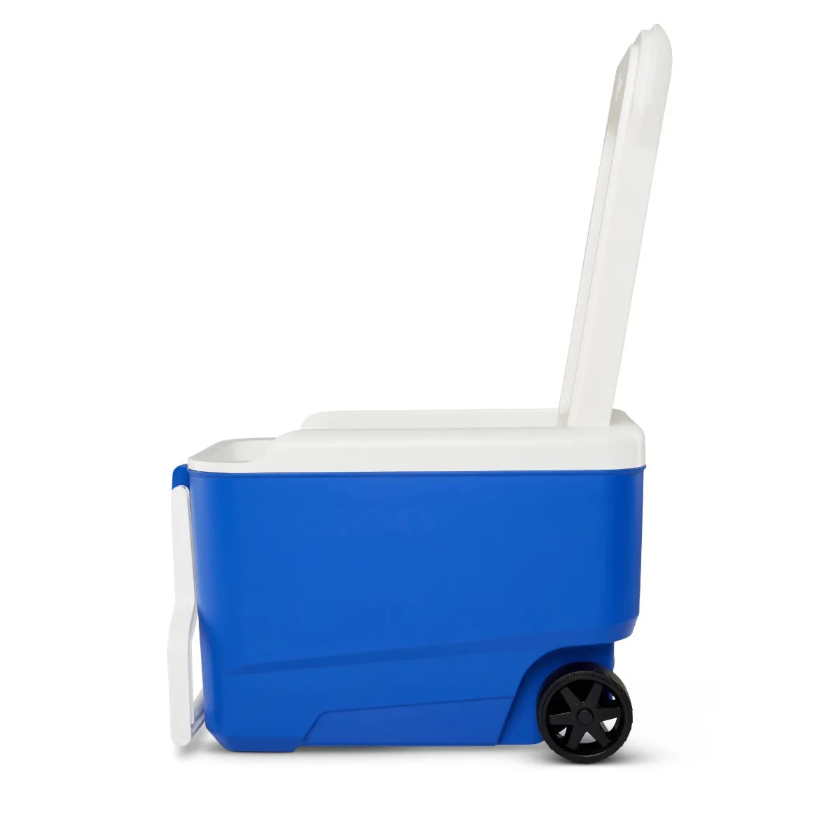 Hard Sided Rolling Cooler Rotomolded For Camping Adventures