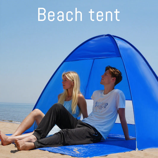 Pakicetus Pop-Up Beach Tent With Carry Bag For Outdoor Travel