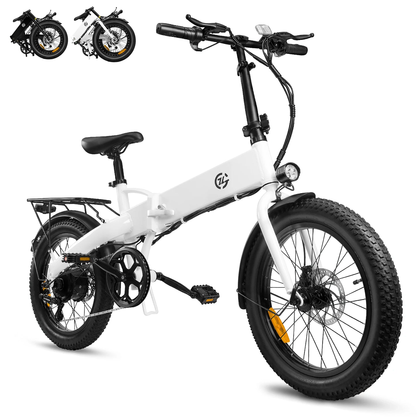 500W engine adult folding electric bicycle, 20 inch tires 48v7.8ah, 20 miles/hour 43 miles range, folding mini city riding elect