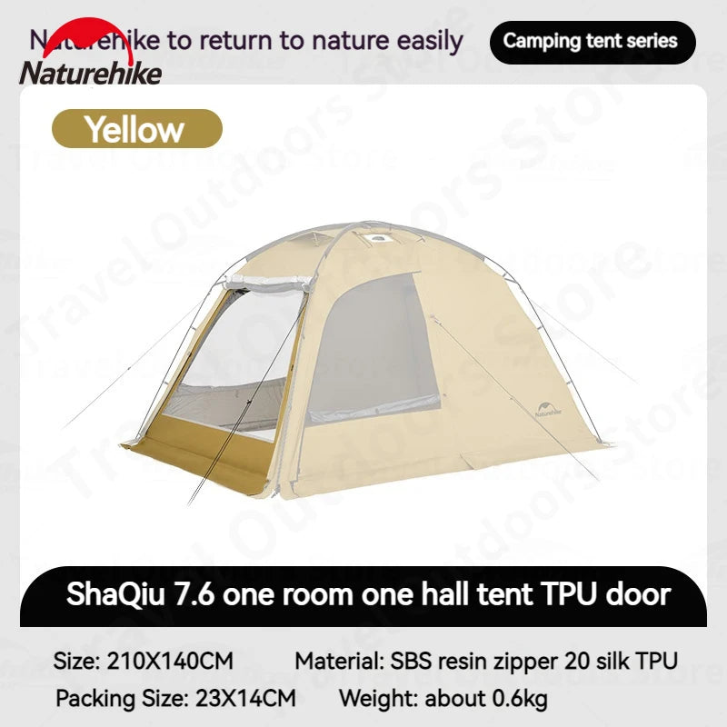 Naturehike Dune Two Person Four Season Ultralight Tent Chimney Window