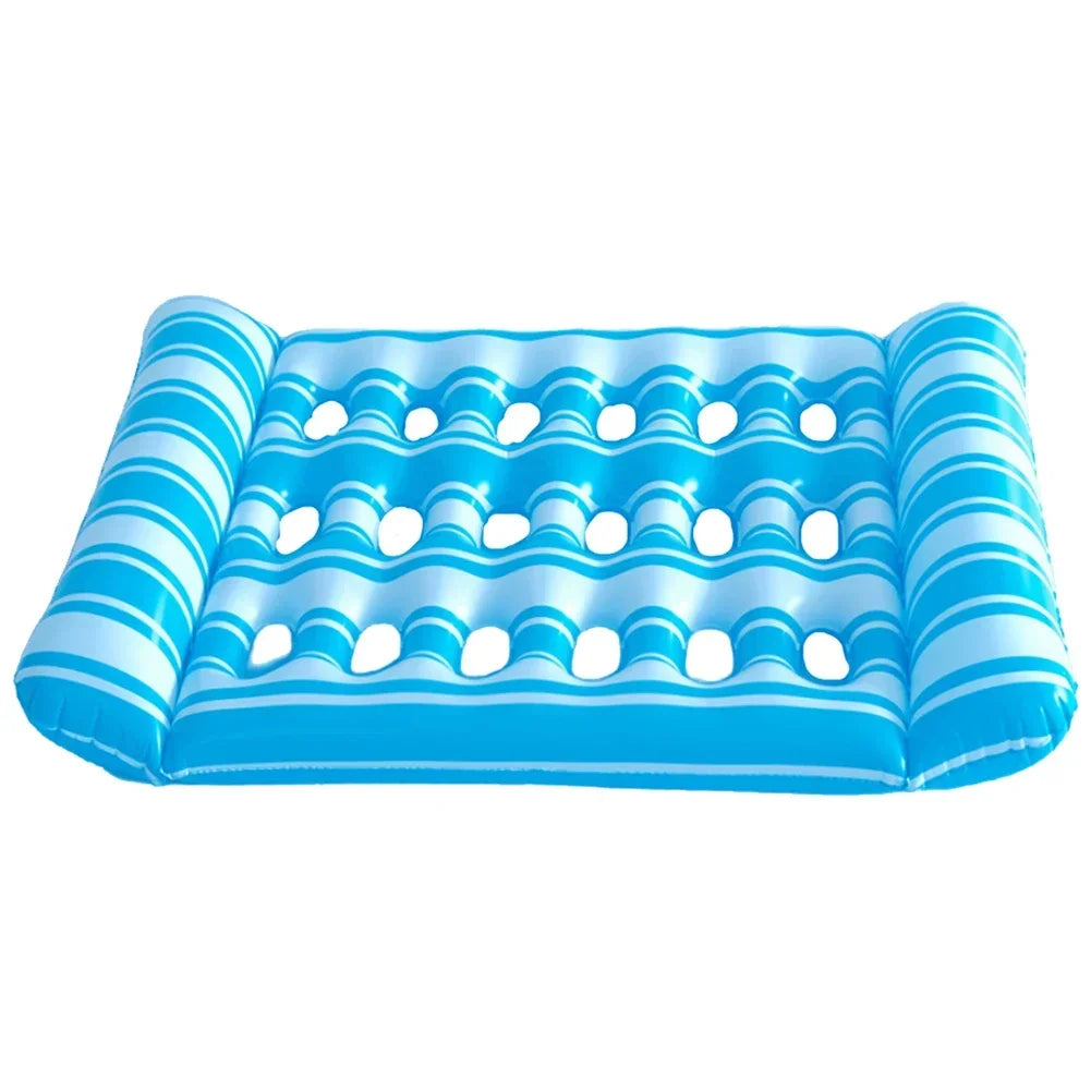 Shunmaii Inflatable Floating Bed Lounger for Pool Party