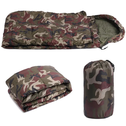 Cotton Filled Military Emergency Sleeping Bag For Outdoor Camping