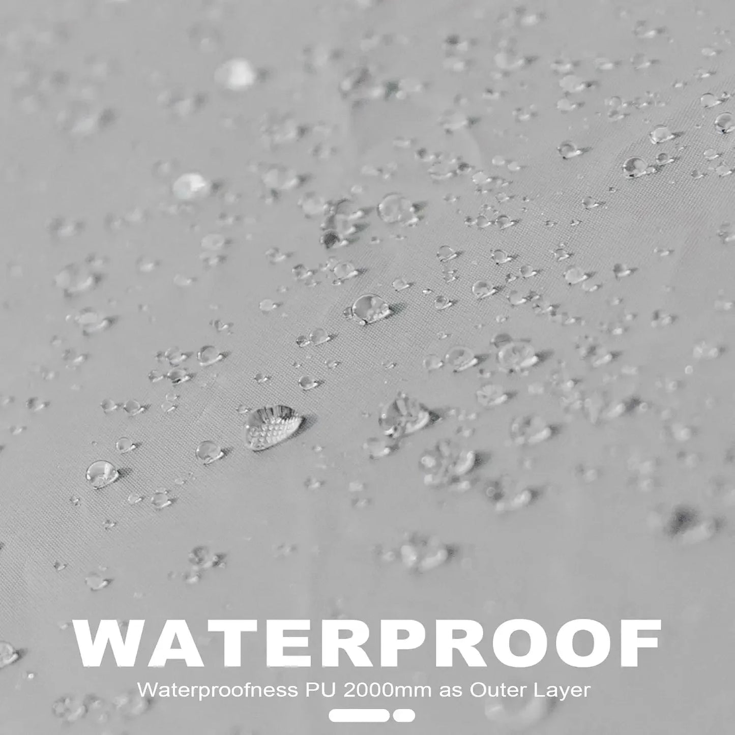 Z_8 Person Tent for Camping, Waterproof Windproof Family Tent with Rainfly, Divided Curtain Design for Privacy Space, Portable