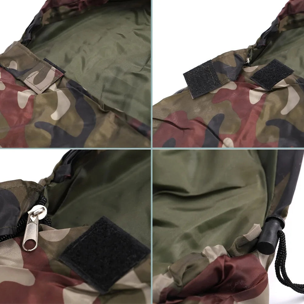 Cotton Filled Military Emergency Sleeping Bag For Outdoor Camping