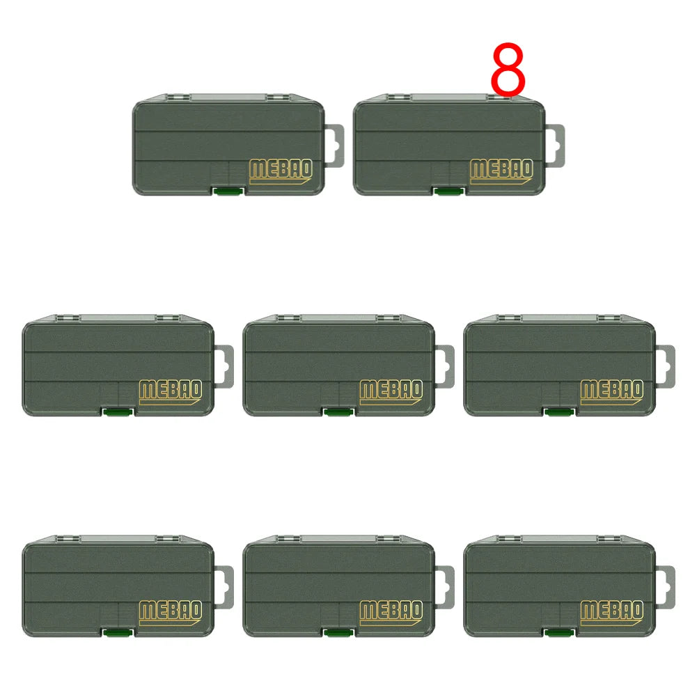 Fishing Tackle Box Large Capacity Waterproof Hook Storage Lure Bait Tray Storage Lure Bait Organizer Boxes Accessories Box