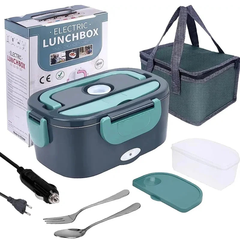 60W Electric Lunch Box Warmer Portable For Car And Home