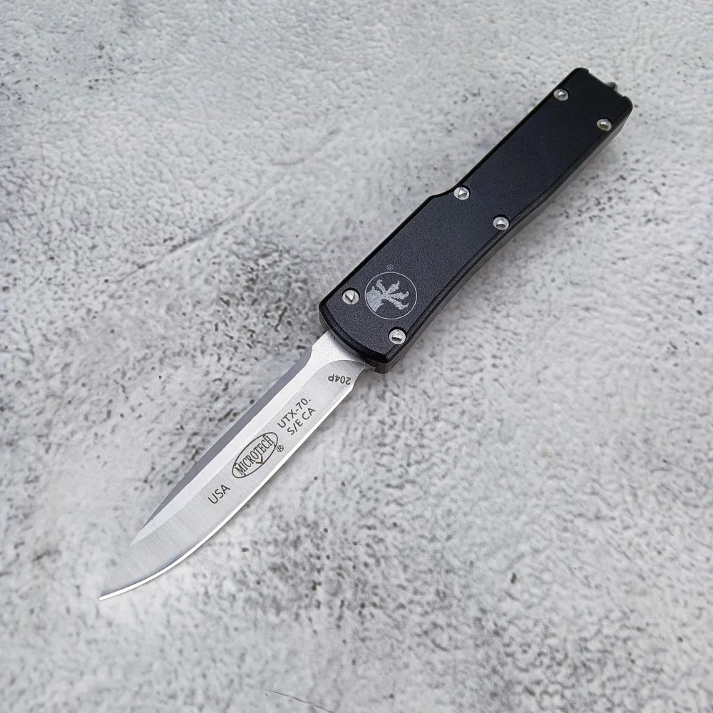 UTX-70 pocket knife camping multi-functional EDC knife outdoor hiking survival self-defense knife, tactical knife, hunting knife