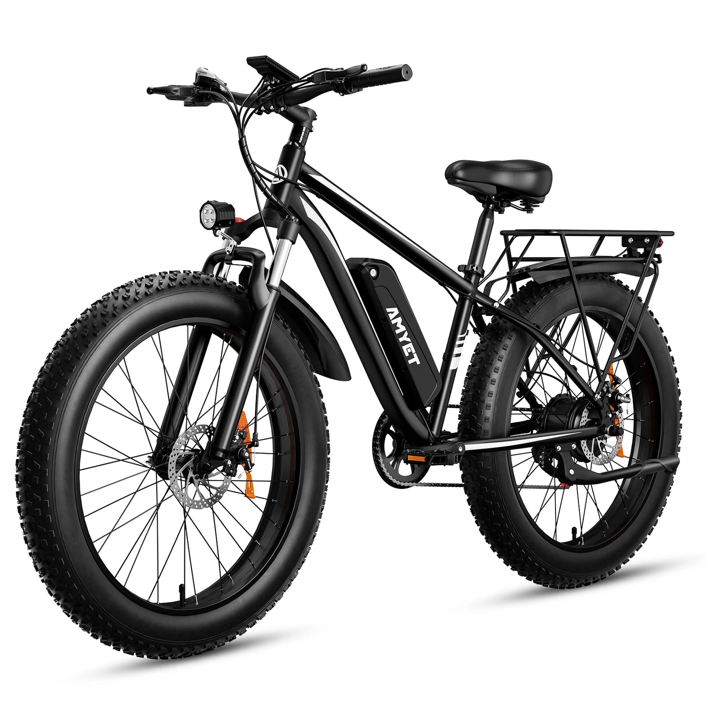 AMYET EB26 Electric Mountain Fat Tire Bike 1500W 48V 15Ah