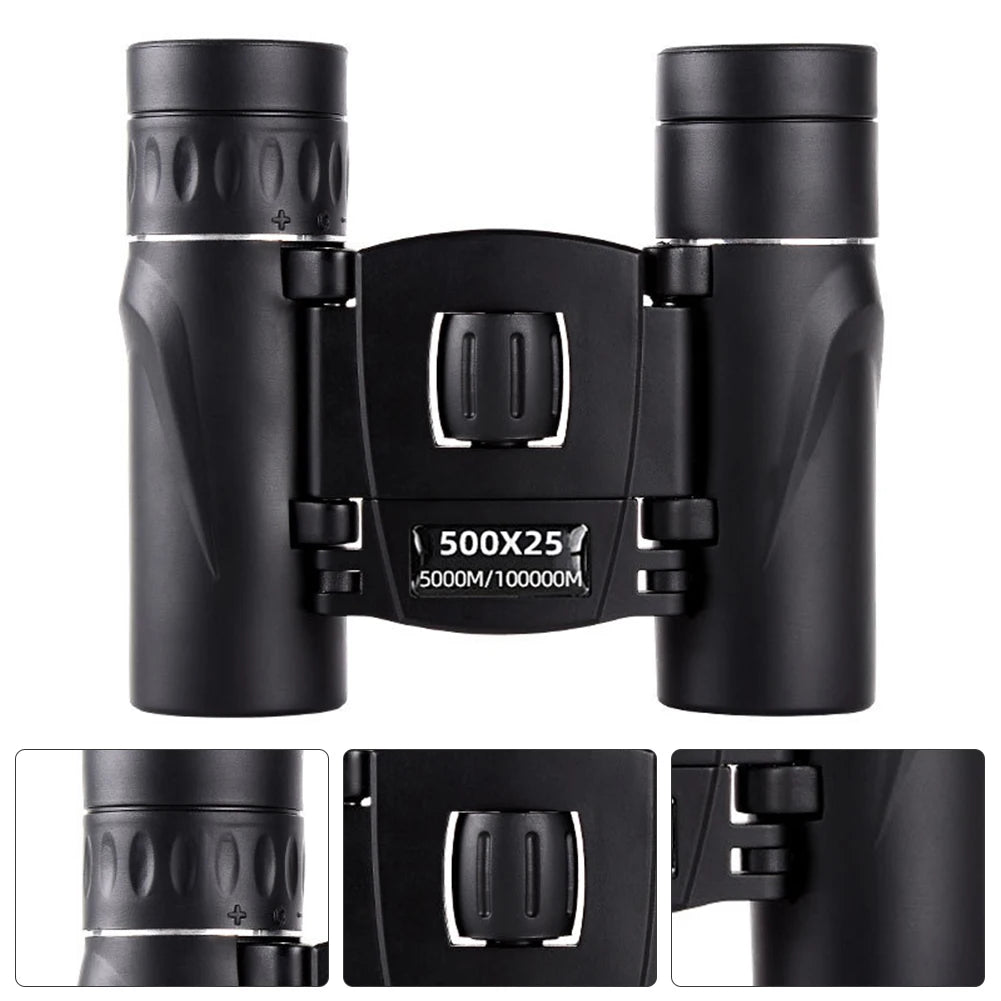 Binoculars Long Range Telescope Portable Binoculars HD Powerful Binoculars for Bird Watching Travel Hunting Football Games