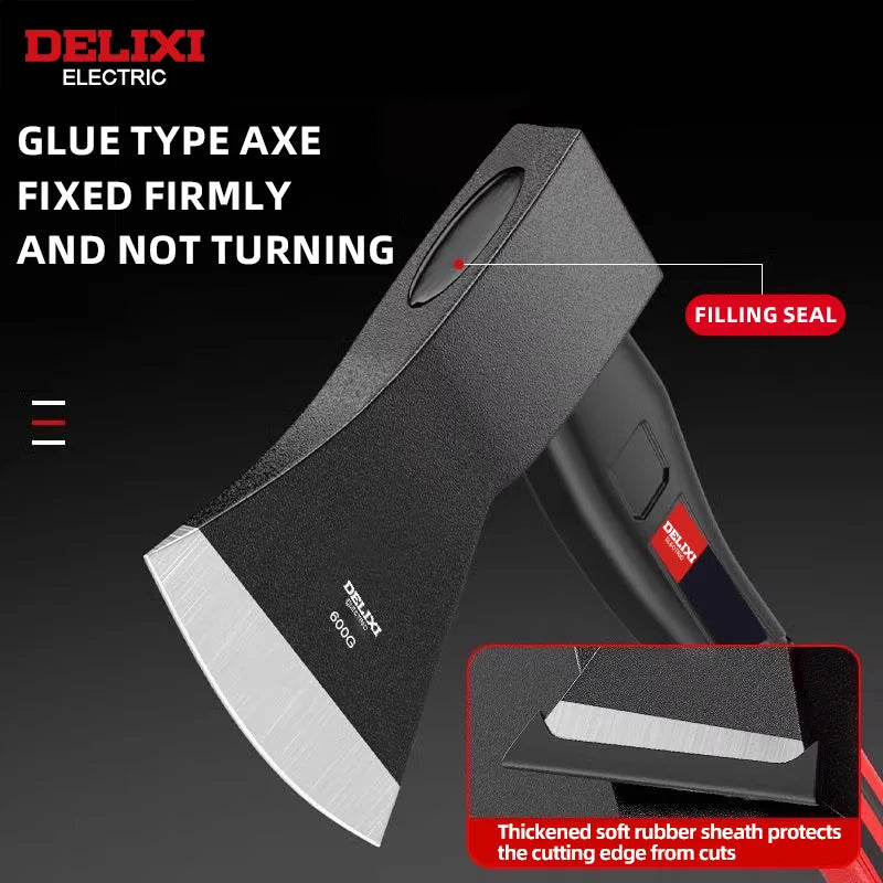 Delixi Electric Chopping Axe Blade Cover Non Slip Handle