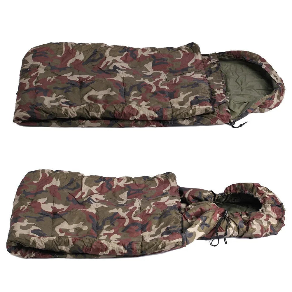 Cotton Filled Military Emergency Sleeping Bag For Outdoor Camping