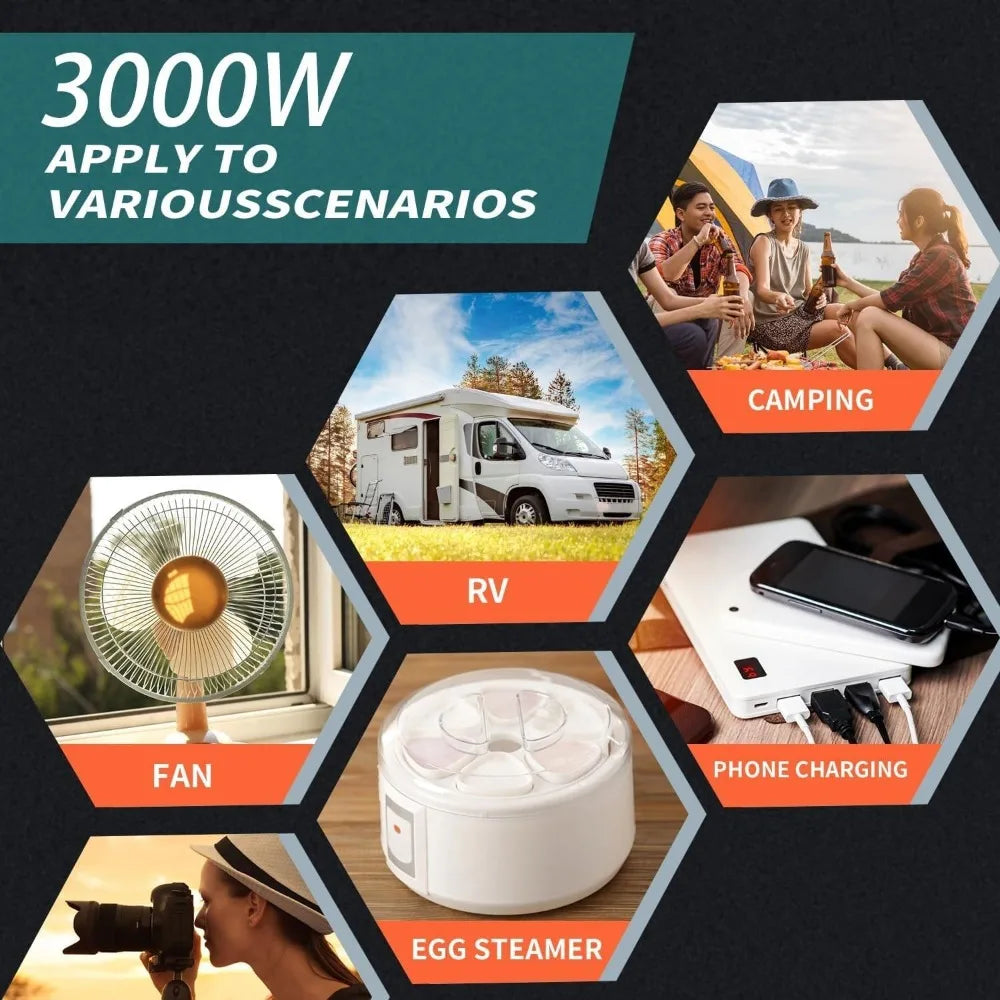 Hign-concerned 400W Power Inverter 12V To 110V AC With USB