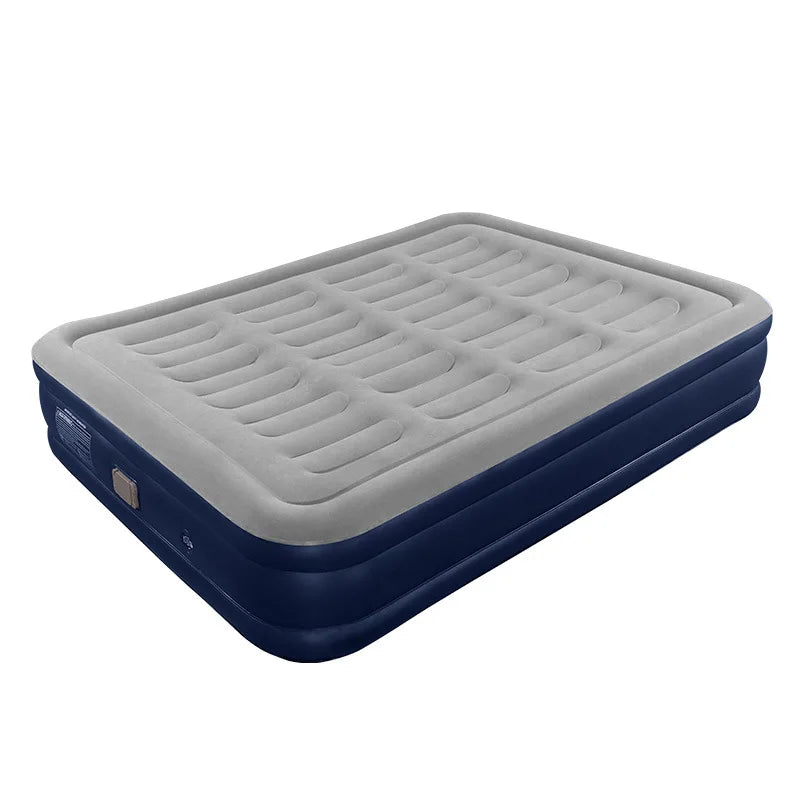 By Inflating Foldable Airbed Mattress With Built In Pump