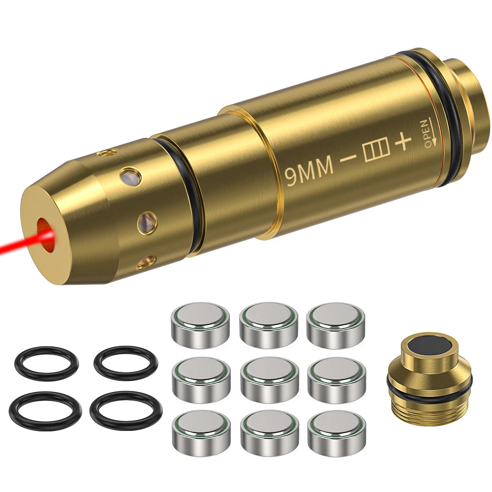 Hign-concerned 9mm Laser Training Cartridge Dry Fire Laser Trainer