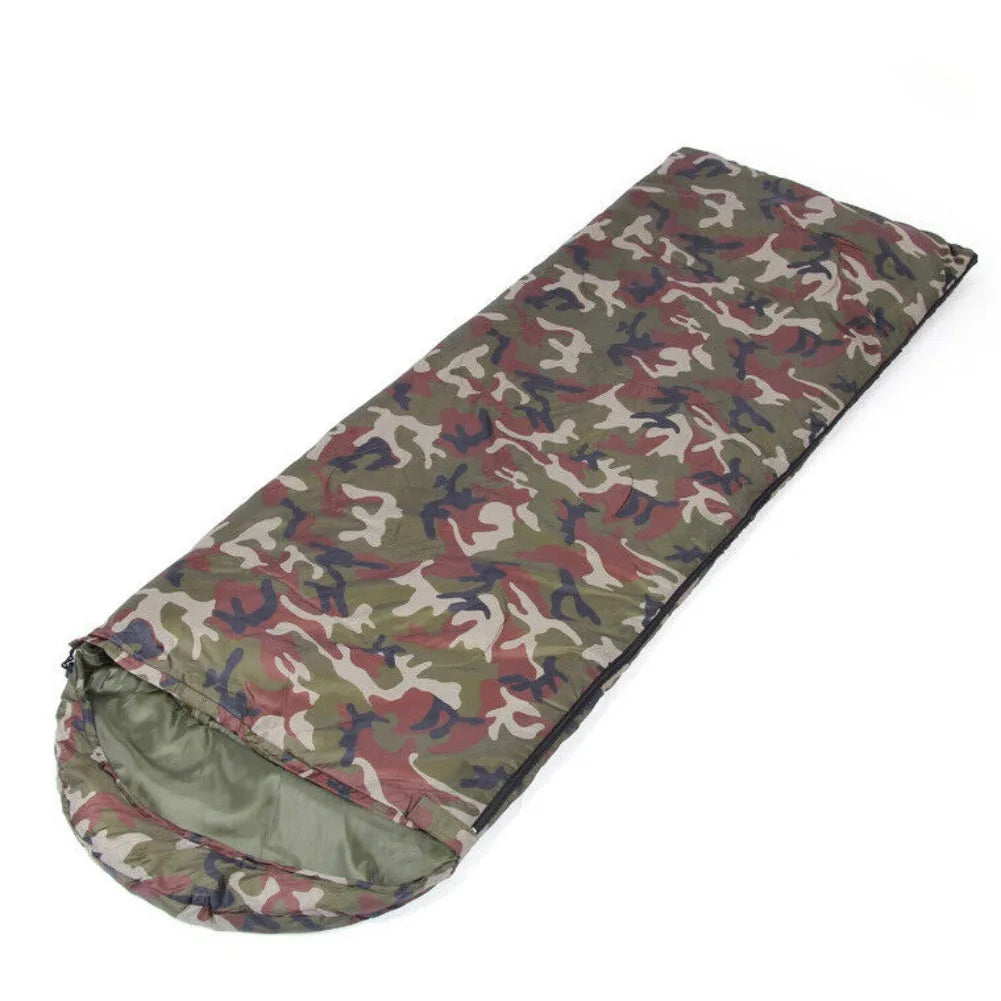Cotton Filled Military Emergency Sleeping Bag For Outdoor Camping