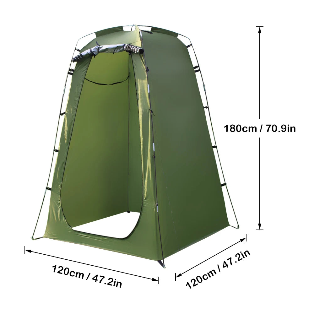 Building Camping Shower Tent Privacy Changing Room Gear