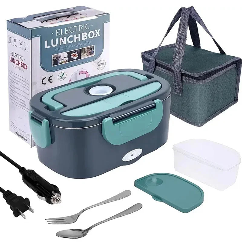 60W Electric Lunch Box Warmer Portable For Car And Home