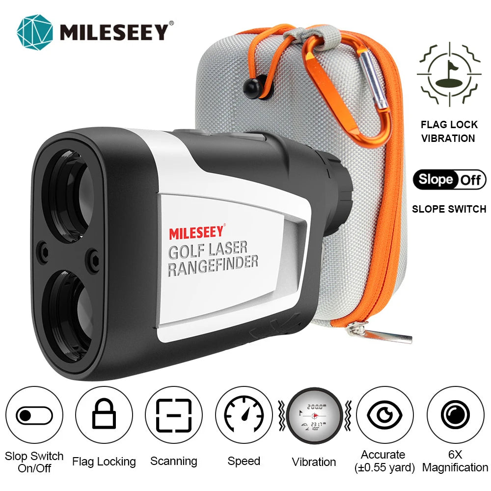 MiLESEEY PF210 Range Finder 600m Golf Laser CE FCC Certification