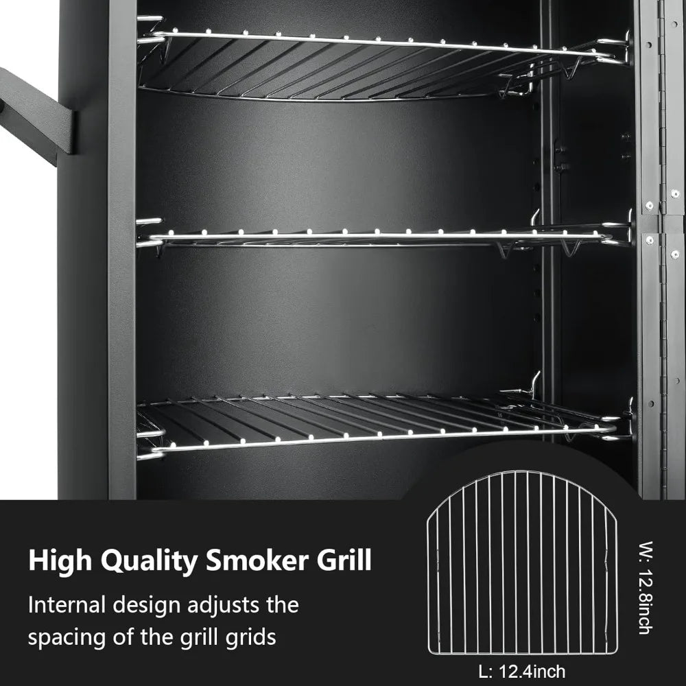 Hign-concerned Vertical Smoker with Temperature Control