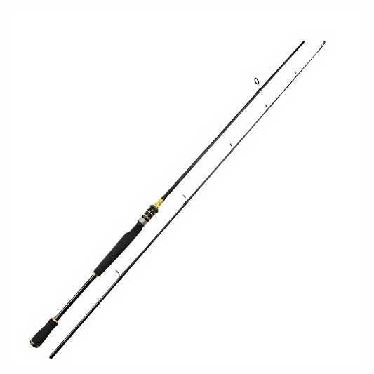 1PC 65" Lightweight High-Sensitivity Carbon Fiber Fishing Rod - Straight Handle Design for Fly & Drag Fishing