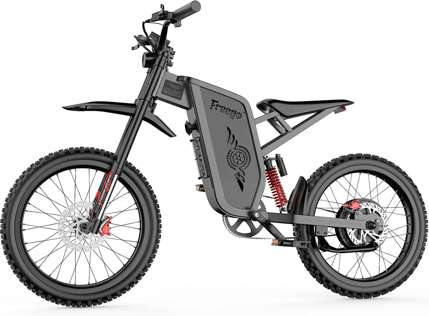 Freego X2 Pro Electric Off Road Ebike 6000W 50MPH Warranty