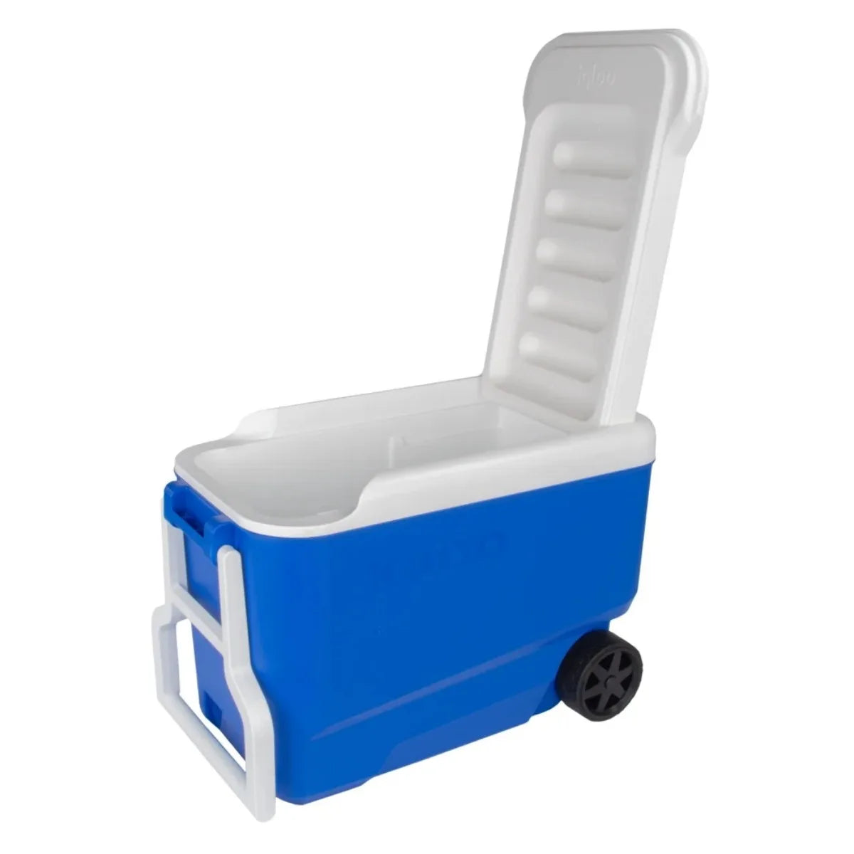 Hard Sided Rolling Cooler Rotomolded For Camping Adventures