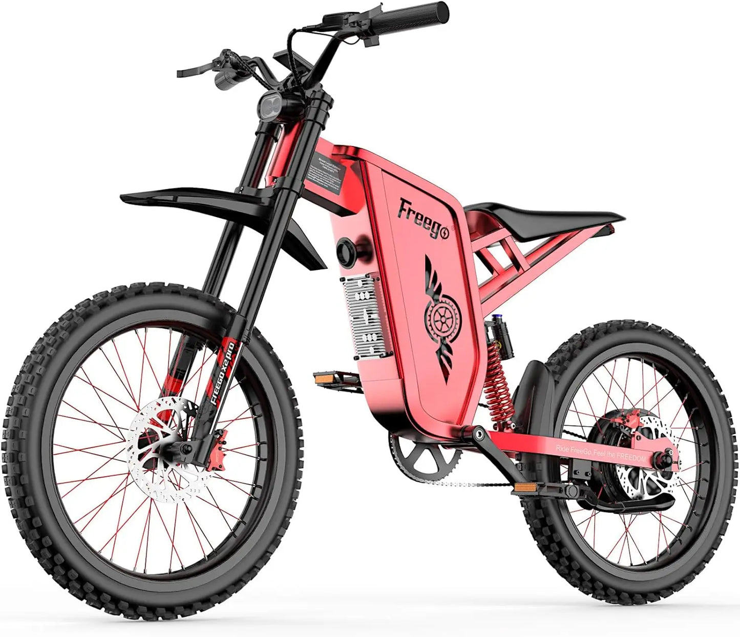 Freego X2 Pro Electric Off Road Ebike 6000W 50MPH Warranty