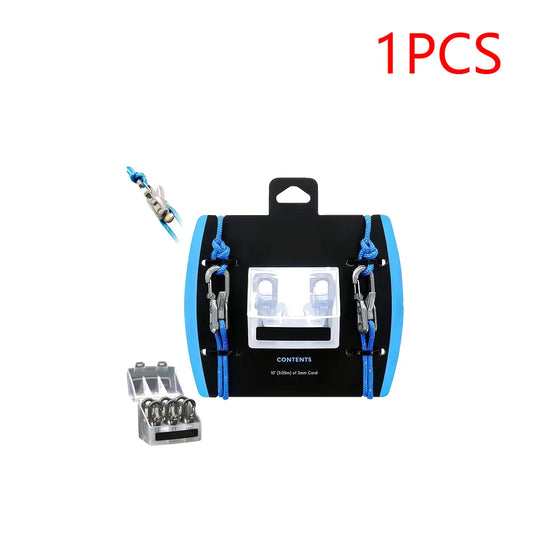 Alloy Rope Tension Adjuster Portable Rope Tension Durable Compact Rope Adjuster Alloy Outdoor Rope Adjuster For Outdoor Camping