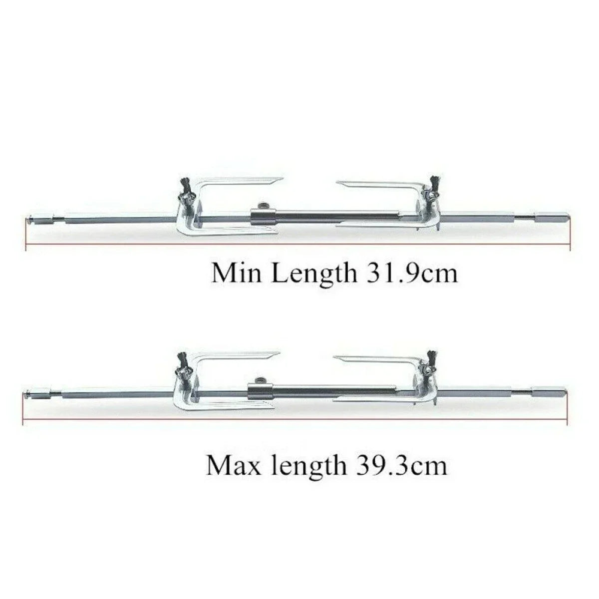 BBQ Rotisserie Grill Chicken Roaster Rod Spit Barbecue Electric Motor Meat Skewer Tool Outdoor BBQ Rack Kitchen Accessories Food