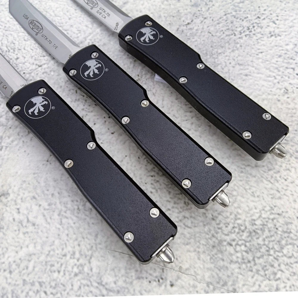 UTX-70 pocket knife camping multi-functional EDC knife outdoor hiking survival self-defense knife, tactical knife, hunting knife